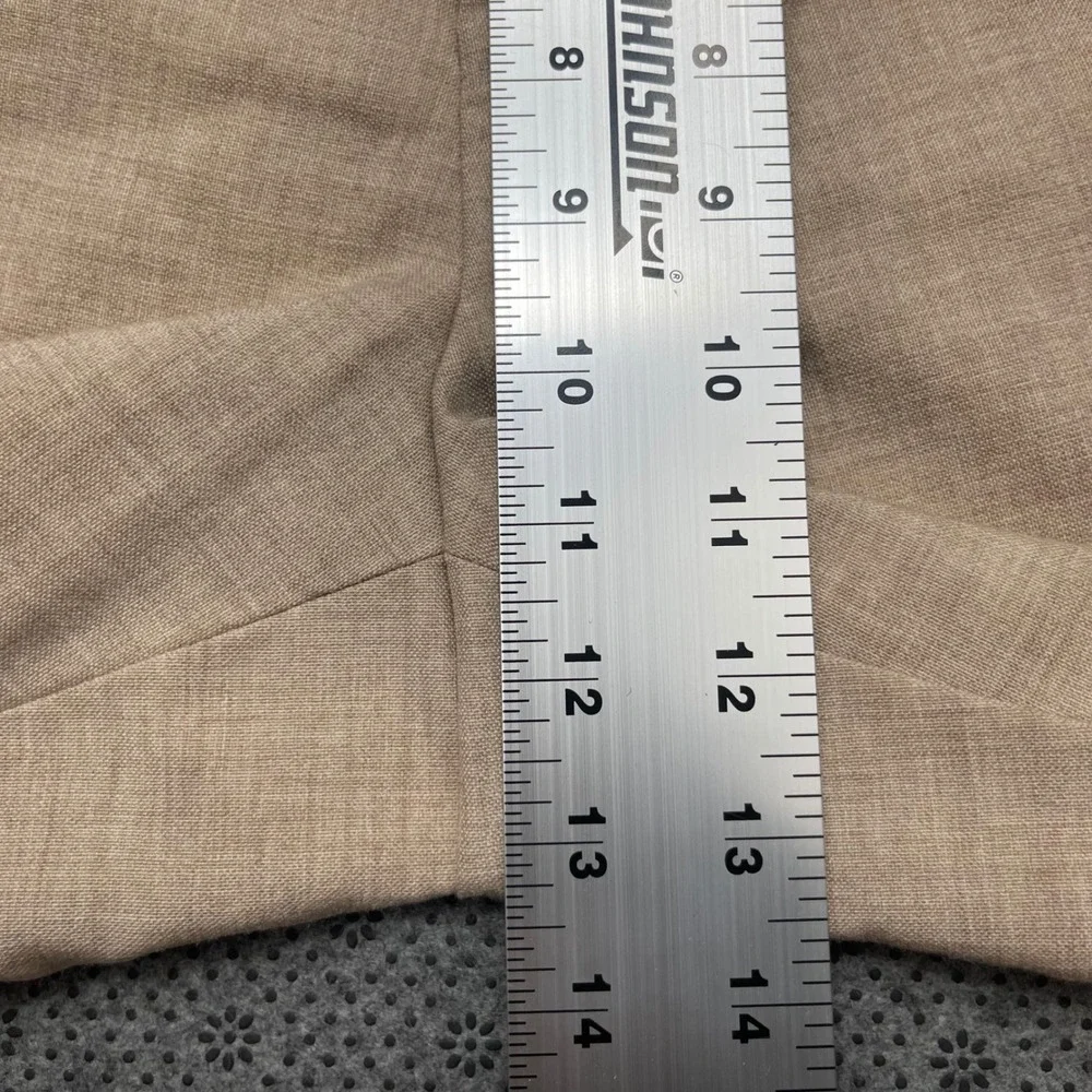 Hugo Boss H-Genius-224 Mens Beige Virgin Wool Blend Dress Pants Size 40x31